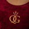 Gymnastics Velour Burgundy leotard &mdash; photo 21 &mdash; Queen Gym