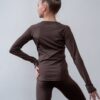Longsleeve Ideal Brown &mdash; photo 24 &mdash;Queen Gym