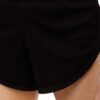 Shining Perforated Black Shorts &mdash; photo 31 &mdash; Queen Gym