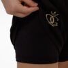 Shining Perforated Black Shorts &mdash; photo 28 &mdash; Queen Gym