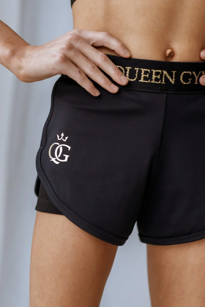 双短裤QUEEN GYM