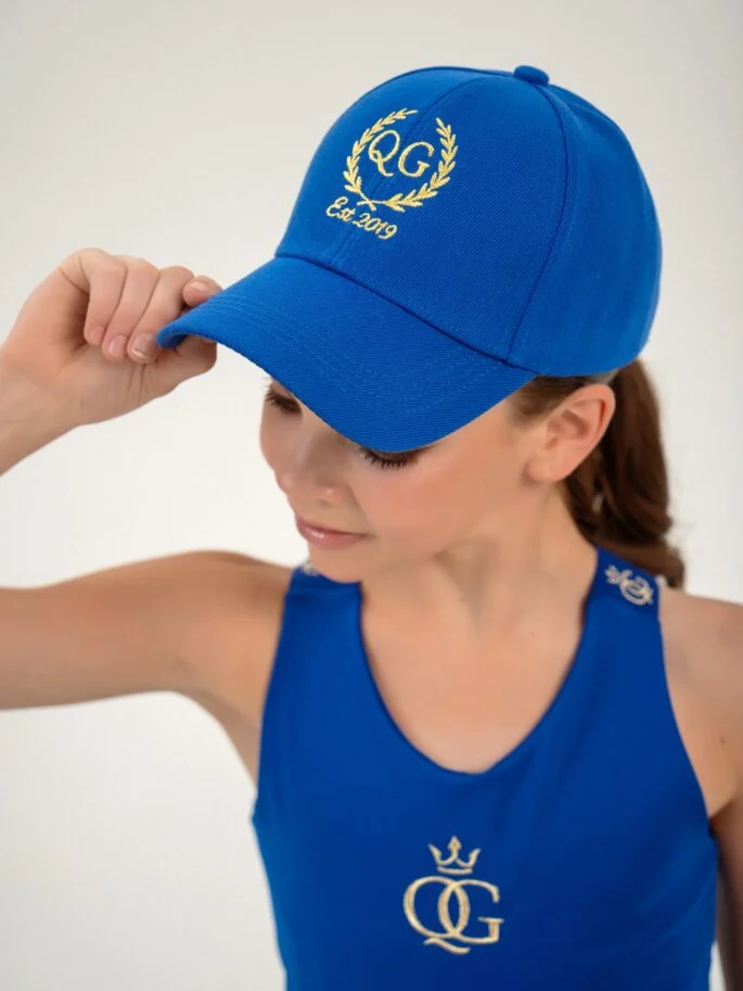 Queen GymClassic Adult Blue Cap &mdash; photo 1 &mdash; Queen Gym