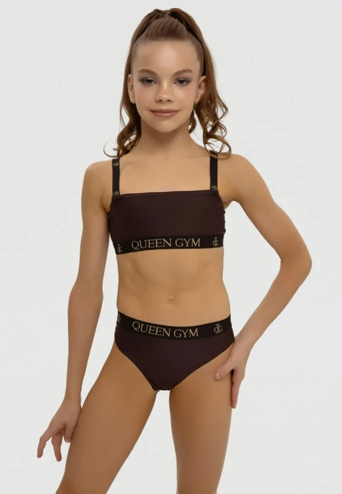 沙滩泳衣棕色-照片1 &mdash;Queen Gym