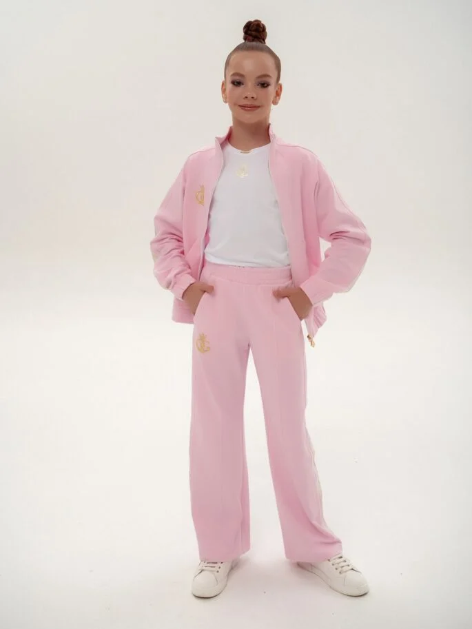 Voyage Pink Tracksuit &mdash; photo 1 &mdash;Queen Gym