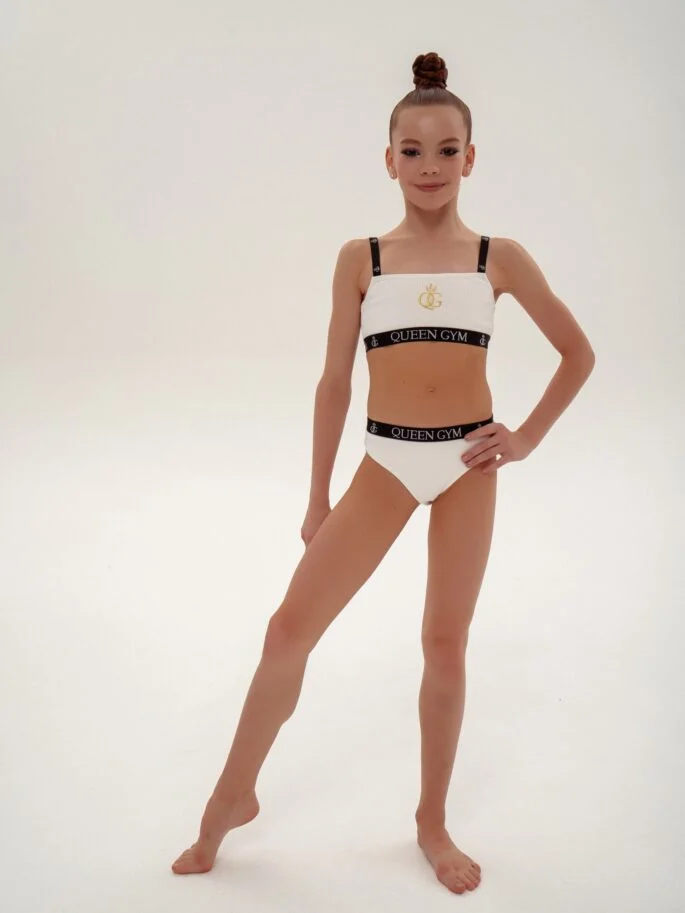 Ocean Milky leotard &mdash; photo 1 &mdash;Queen Gym